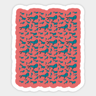 The Happy Whales Sticker